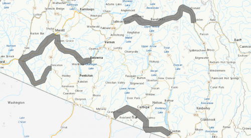 Late season snow expected on the Coquihalla, Okanagan Connector