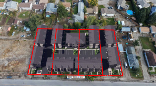 32 townhouses, child care centre proposed for 4 Rutland lots