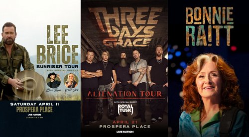 Three Days Grace, Lee Brice and Bonnie Raitt announce 2026 shows in Kelowna