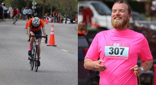 Kelowna’s Cherry Blossom Triathlon happening on Sunday