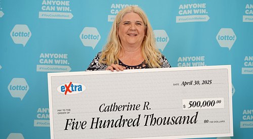 ‘It feels surreal’: Screams all around after BC woman wins $500K lotto prize